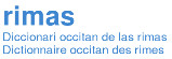 rimas - Diccionari occitan de las rimas / Dictionnaire occitan des rimes